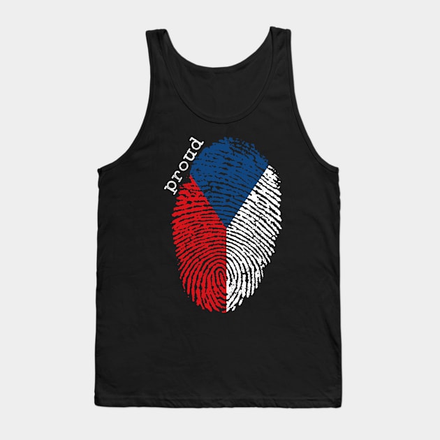 Czech Republic flag Tank Top by Shopx